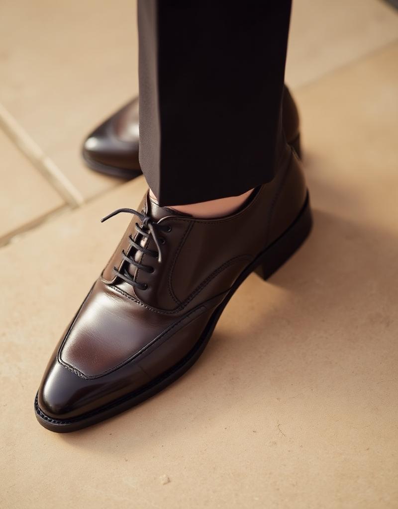 Hand-stitched oxfords