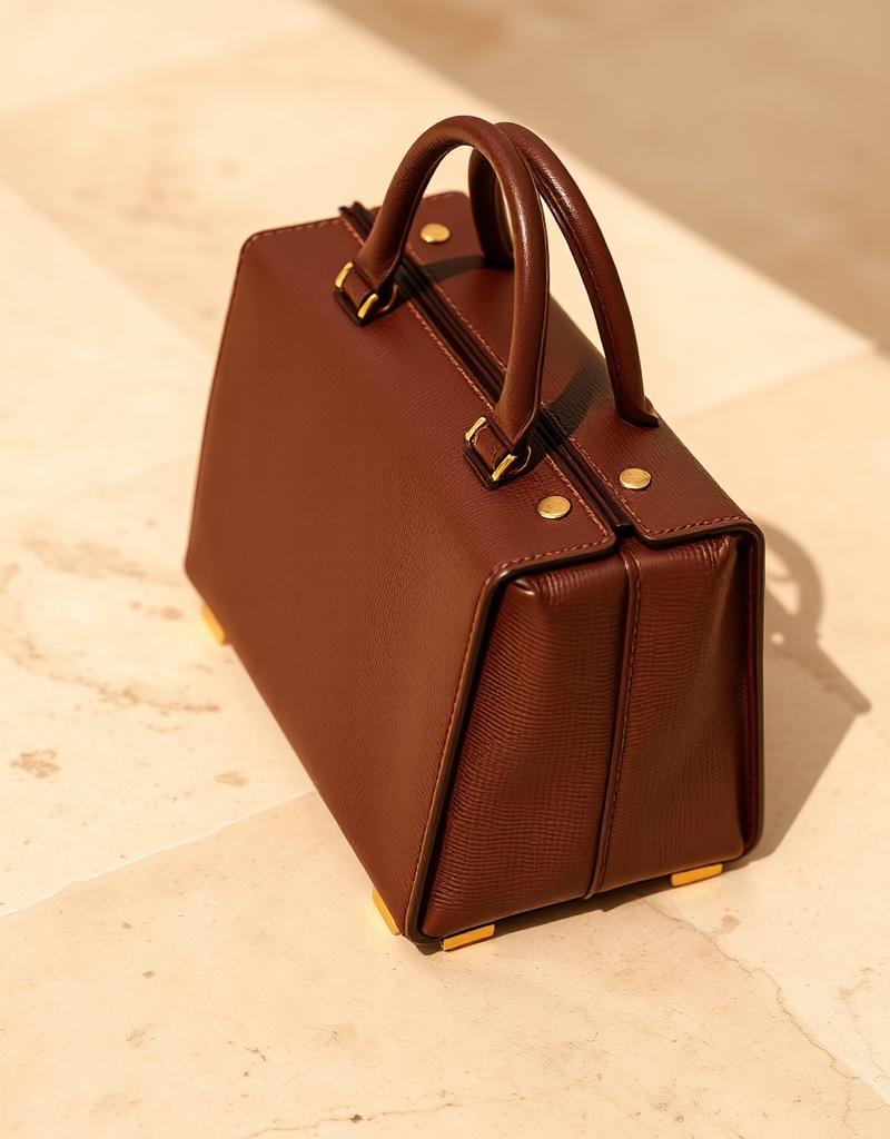 Saffiano top-handle bag